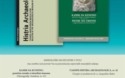 AMI – Publikacije – Predstavljanje monografije ‘Kamnik na kunfinu’ i časopisa Histria Archaeologica 42
