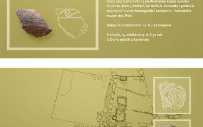 AMI – Predstavljanje knjige Dušanke Urem ‘Limska gradina, keramika s područja nekropole’