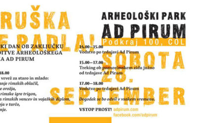 [SLO] Arheološki dan Ad Pirum – Rimski dan ‘Hruška je padla!’