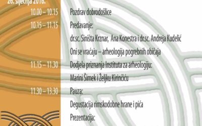 IARH – Dan Instituta za arheologiju [PRESS]