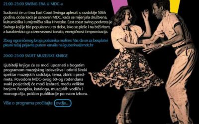 MDC – Noć muzeja 2016. plakat i program (PRESS)